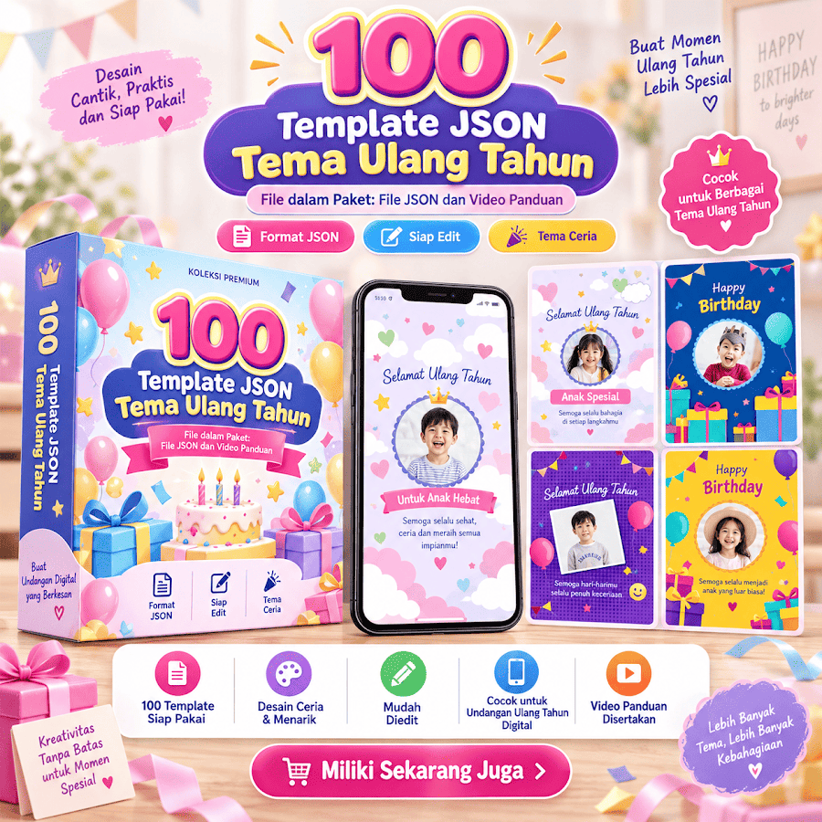 Template Elementor Ultah