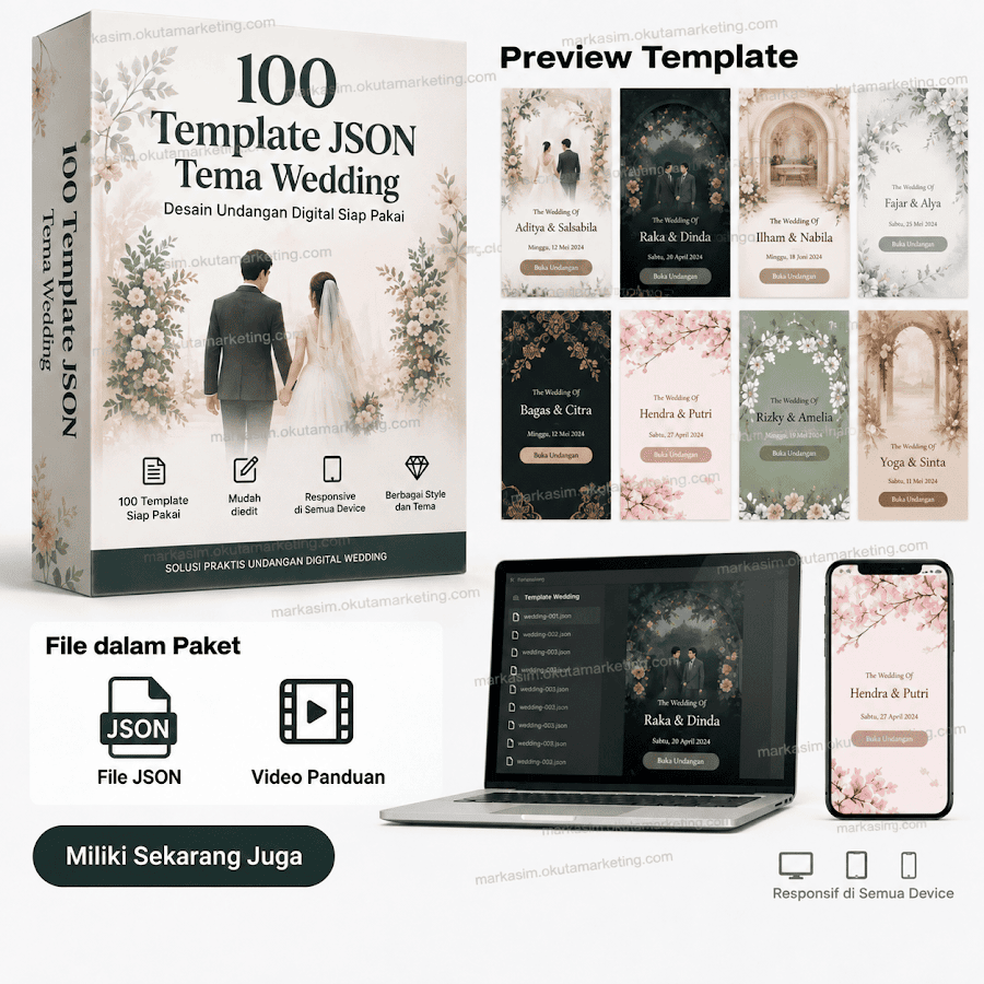 Template Elementor Wedding Vol 1