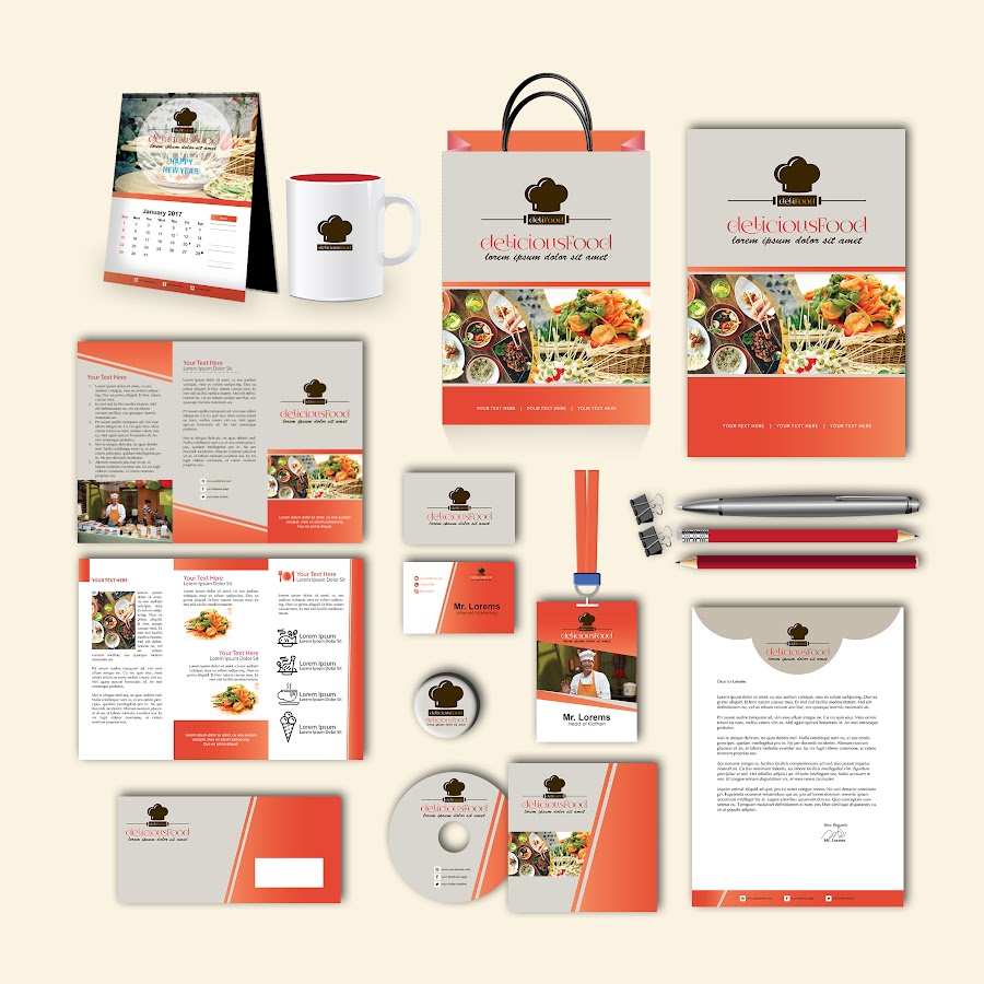 Brand Identity Kit-Delicious
