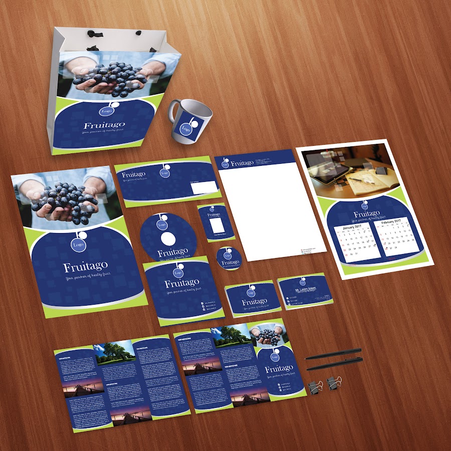 Brand Identity Kit-Fruitago