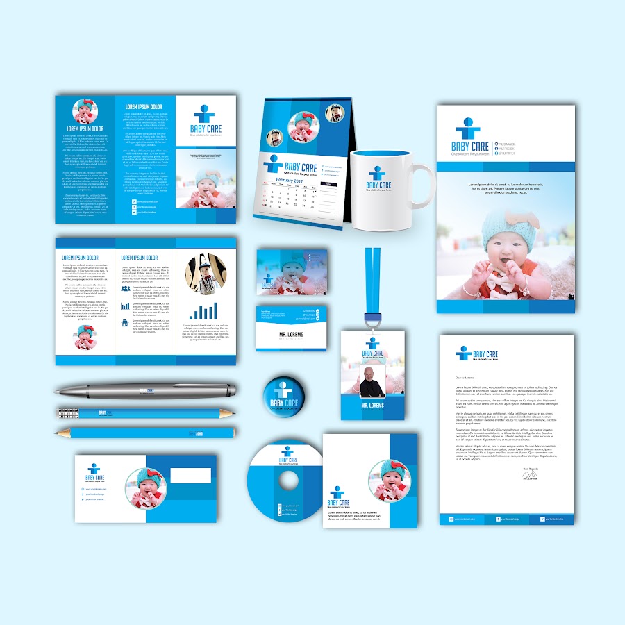Brand Identity Kit-BabyCare