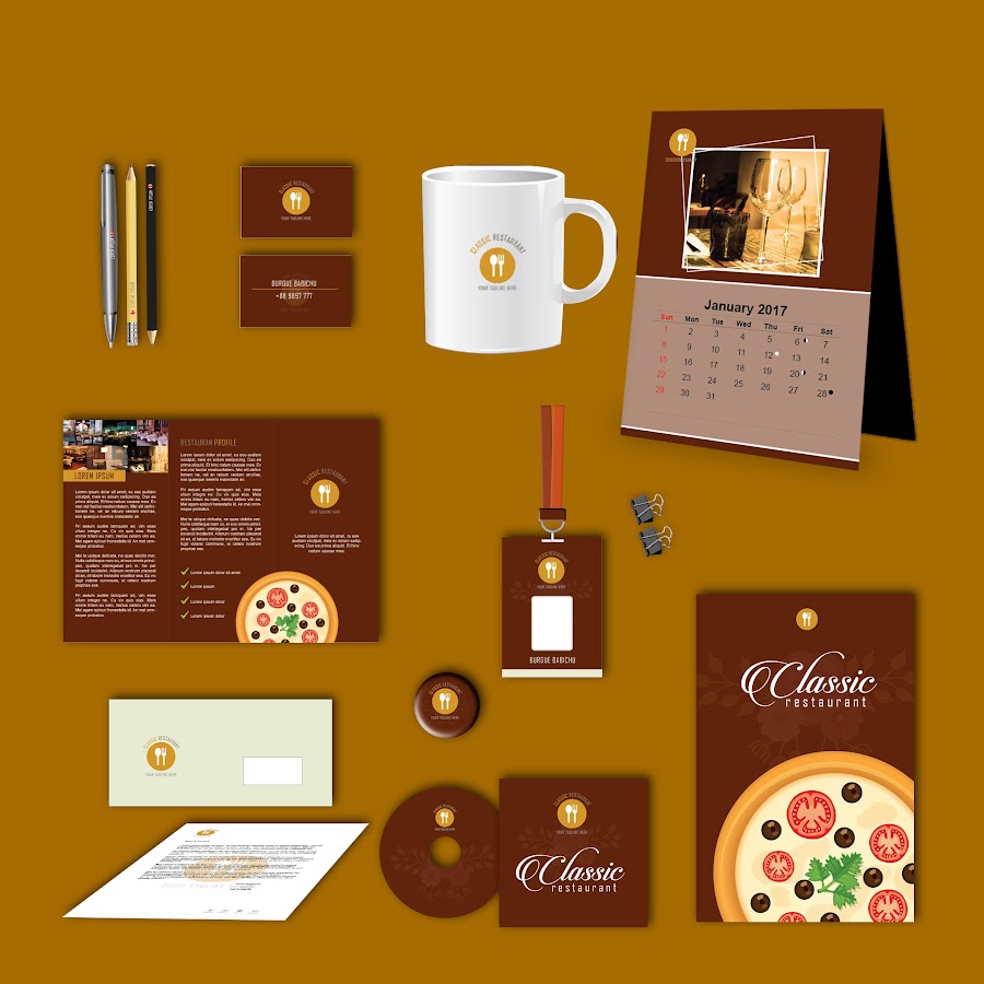 Brand Identity Kit-ClassicResto