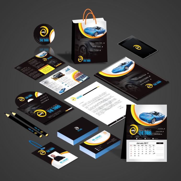 Brand Identity Kit-CarWash