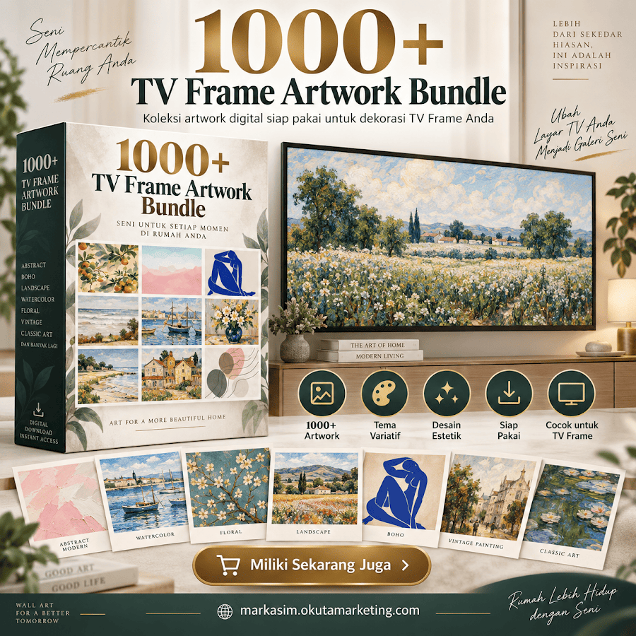 1,000+ TV Frame Artwork Bundles
