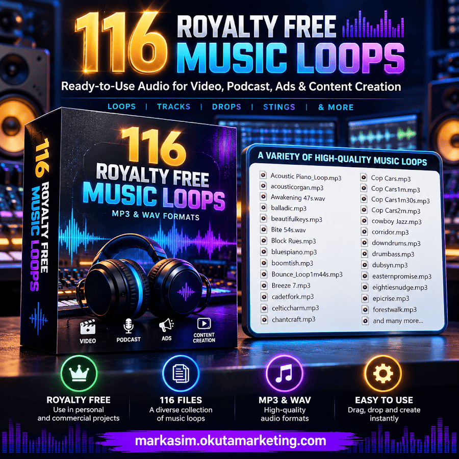 116 Royalty Free Music Loops