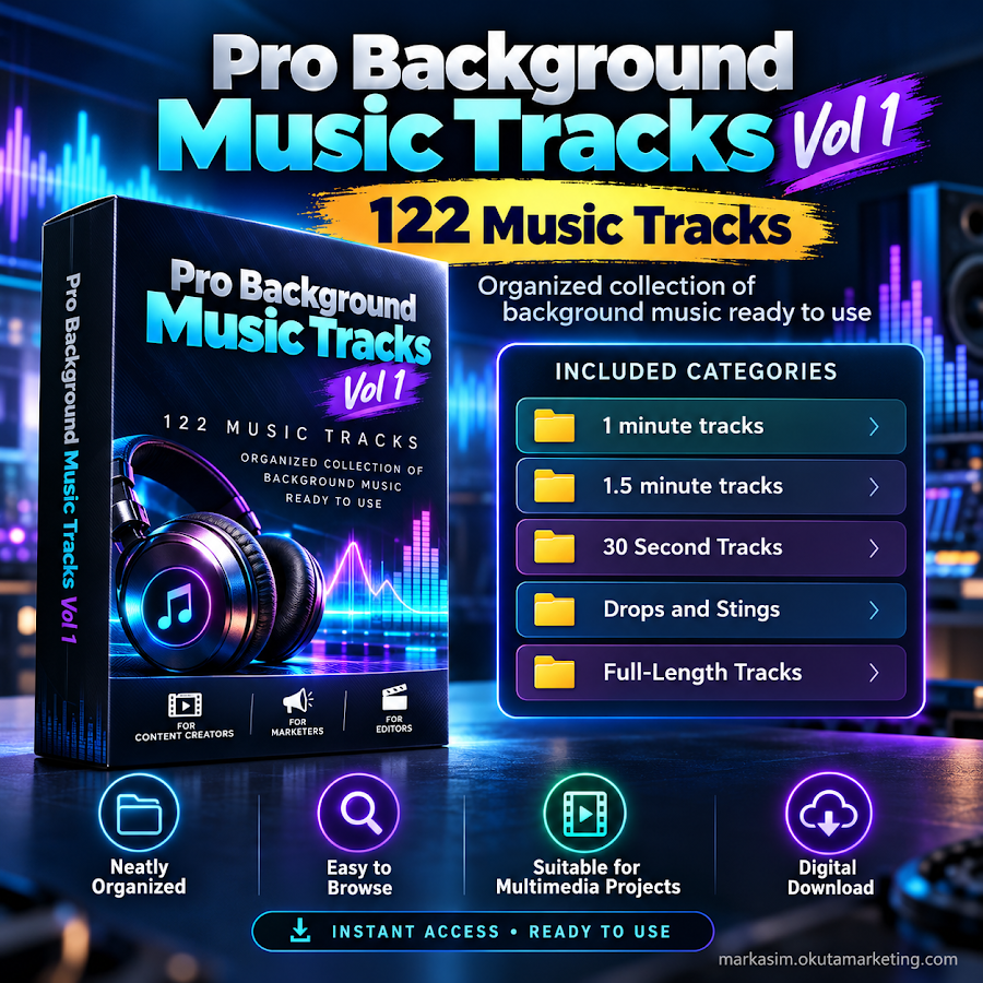 Pro Background Music Tracks Vol 1