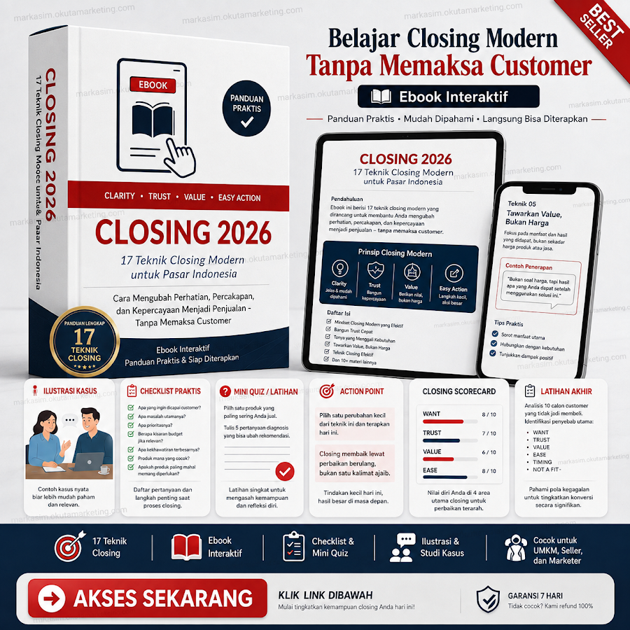 17 Teknik Closing