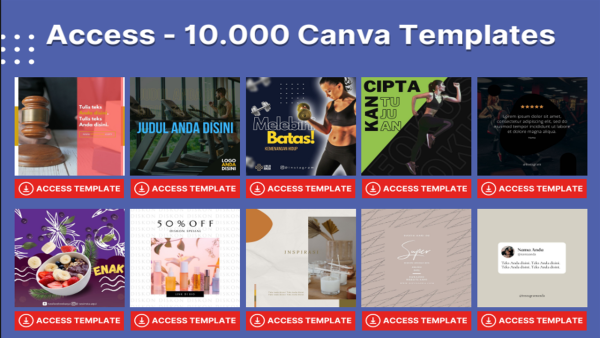 10K Template Desain