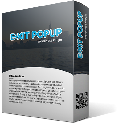 WP Exit Popup
