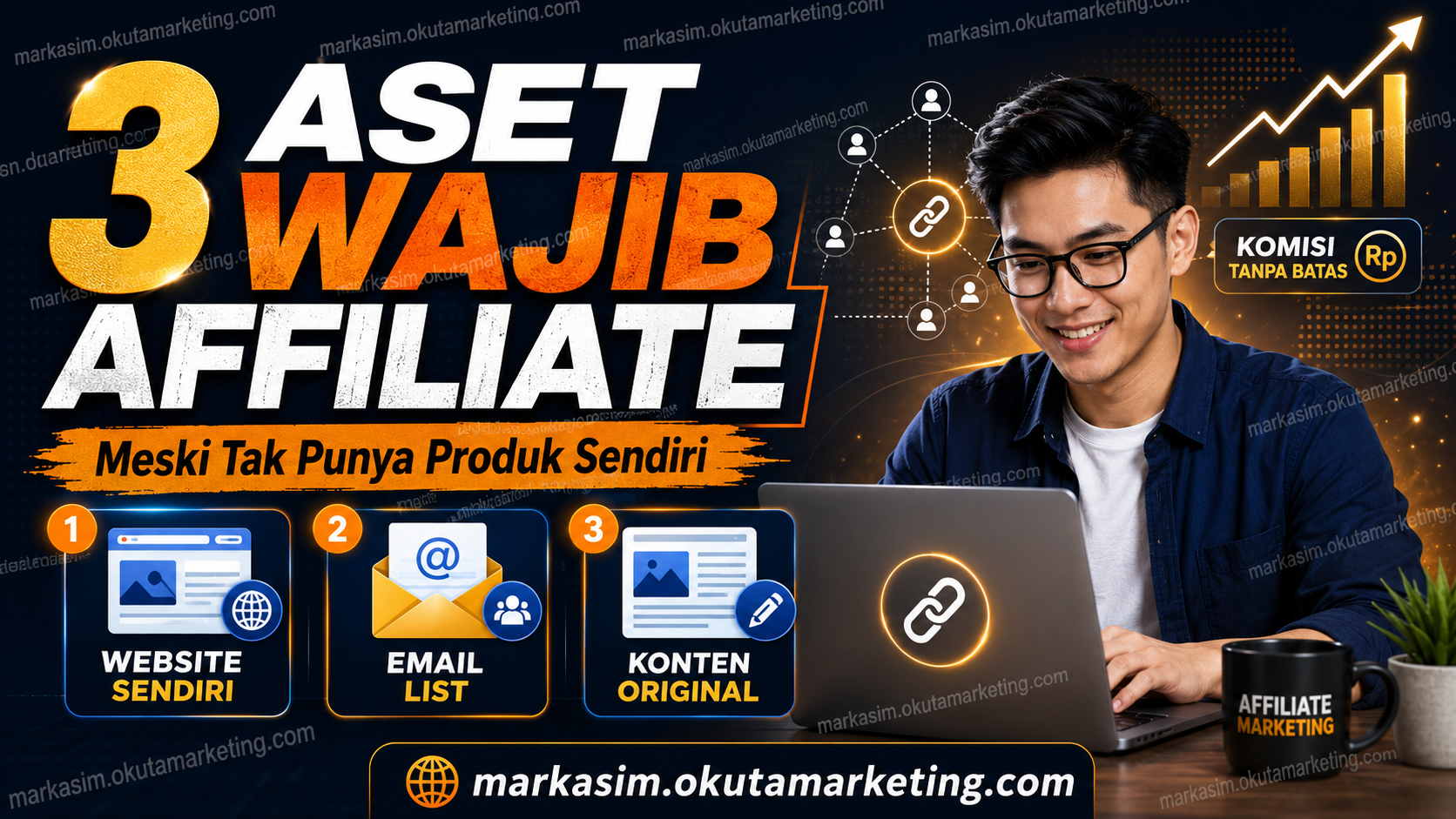 3 Aset Digital yang Wajib Dimiliki Affiliate Marketer Meski Tidak Punya Produk Sendiri