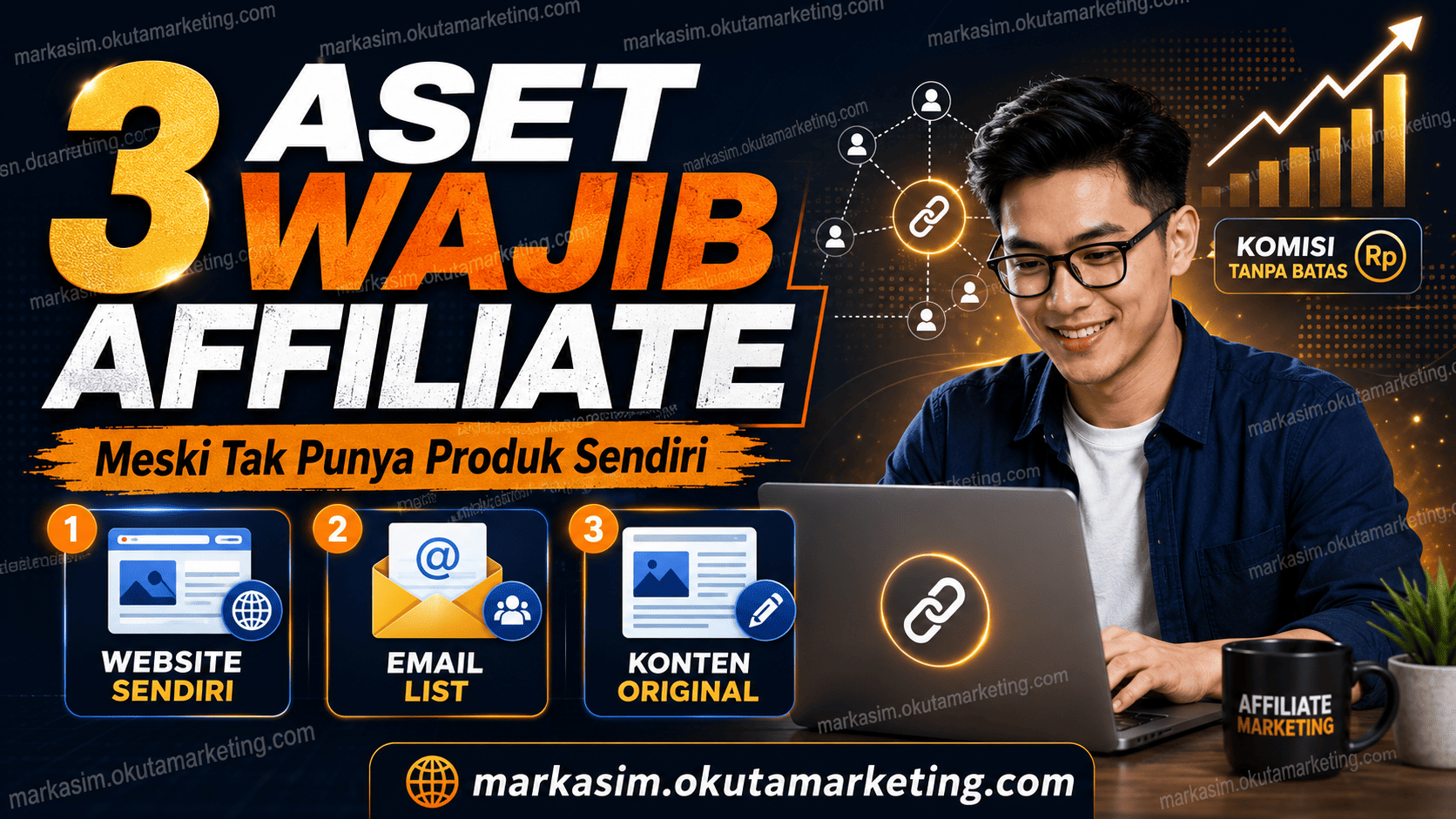 3 Aset Digital yang Wajib Dimiliki Affiliate Marketer